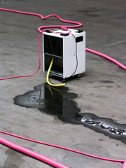 Abbildung der Rauminstallation "Parasitärer Klimaveränderer" aus dem Jahr 2010