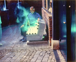 Abbildung der Licht-Skulptur "Memory" aus dem Jahr 1998