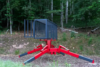 Die Skulptur "Das Tier"