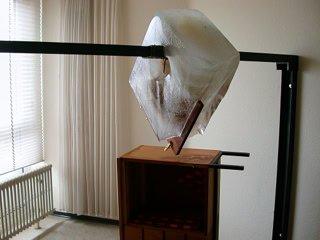 Abbildung der temporären Rauminstallation "Titanic" aus dem Jahr 2002