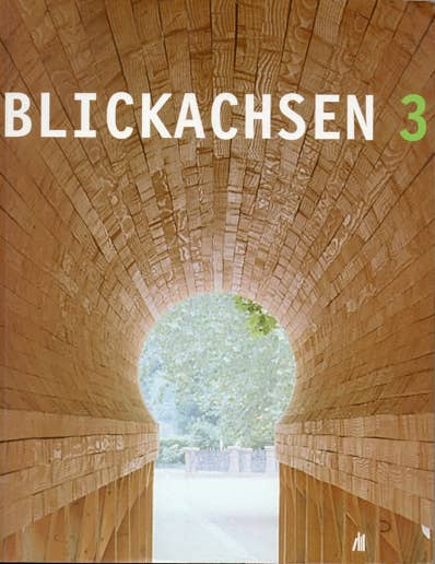 Titelseite, Katalog: Blickachsen 3