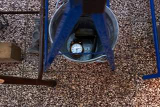 Einblick in die Ausstellung "da lang" aus dem Jahr 2017