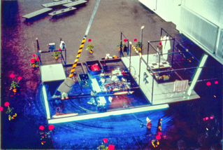 kinetische und begehbare Raum- und Klanginstallation "Dolce Vita"