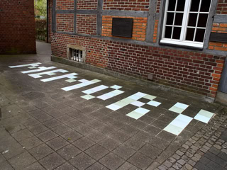 Abbildung der Lichtinstallation "Memory" aus dem Jahr 2010