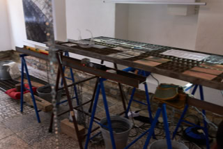 Einblick in die Ausstellung "da lang" aus dem Jahr 2017