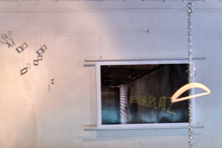 Einblick in die Ausstellung "da lang" aus dem Jahr 2017