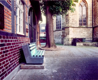 Abbildung der Licht-Skulptur "Memory" aus dem Jahr 1998