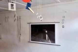 Einblick in die Ausstellung "da lang" aus dem Jahr 2017