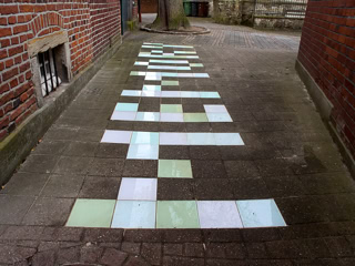 Abbildung der Lichtinstallation "Memory" aus dem Jahr 2010